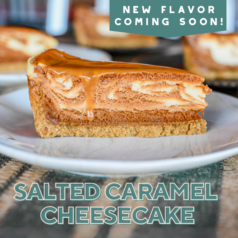 SALTED CARAMEL CHEESECAKE